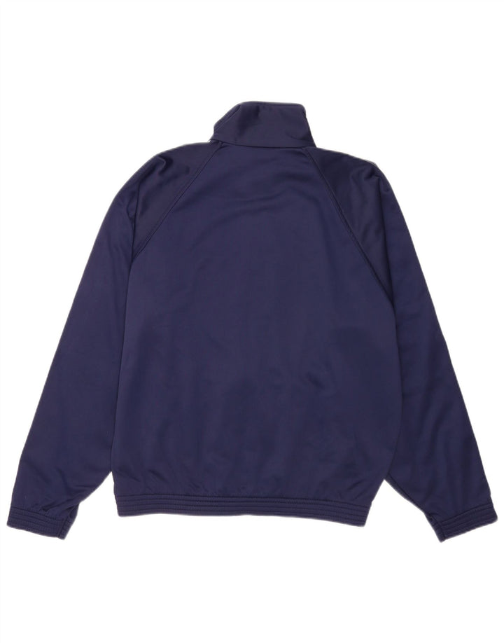 Champion Herren-Trainingsanzugoberteil mit Grafik, mittleres Marineblau, Farbblock