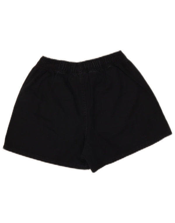 Canterbury Chino-Shorts für Mädchen, 9–10 Jahre, W22, schwarze Baumwolle
