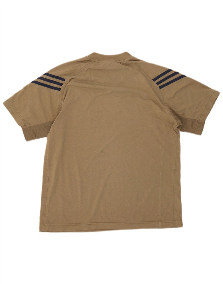 Adidas Herren T-Shirt Top Medium Khaki Baumwolle