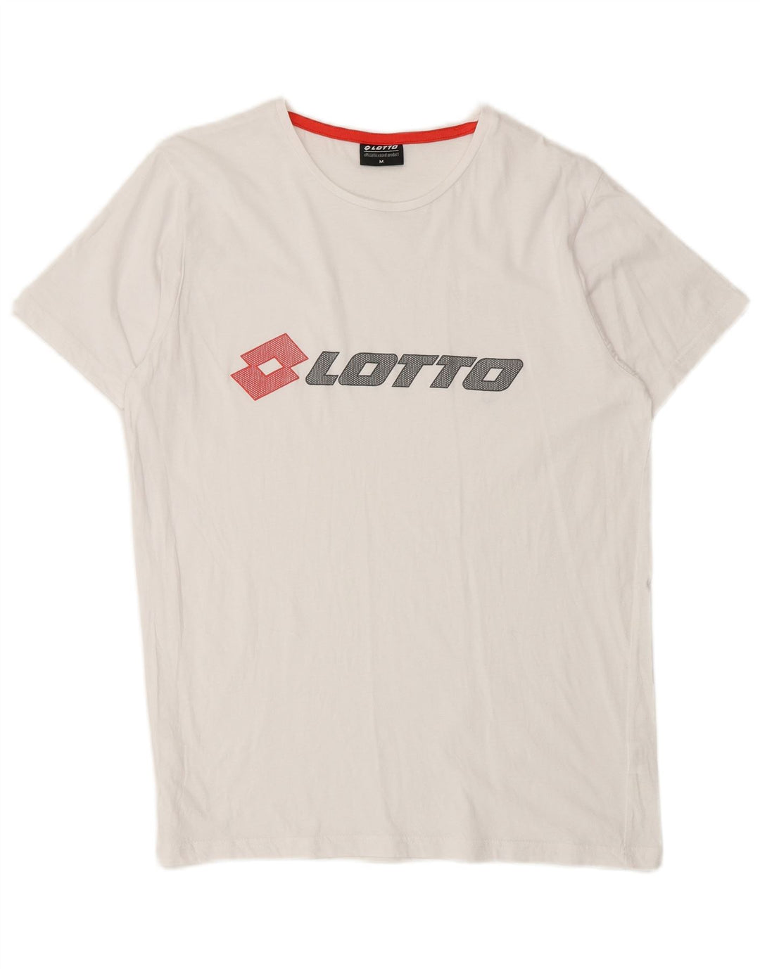 LOTTO Herren-T-Shirt mit Grafik, mittelweiße Baumwolle