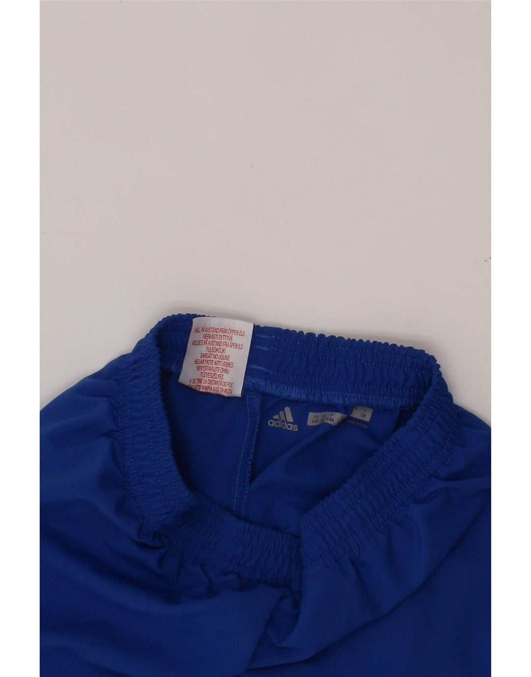 ADIDAS Leinster Rugby-Sportshorts für Jungen, 5–6 Jahre, blaues Polyester