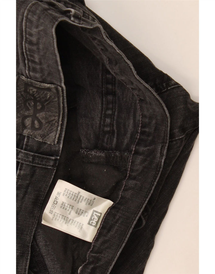 Lee Herren Blake Straight Jeans W33 L30 Graue Baumwolle