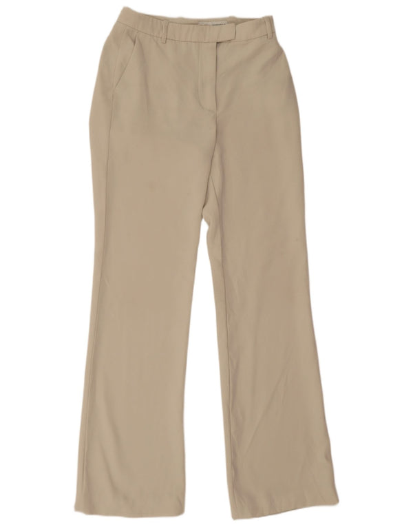 Zara Damen Bootcut-Anzughose XS W24 L31 Beige