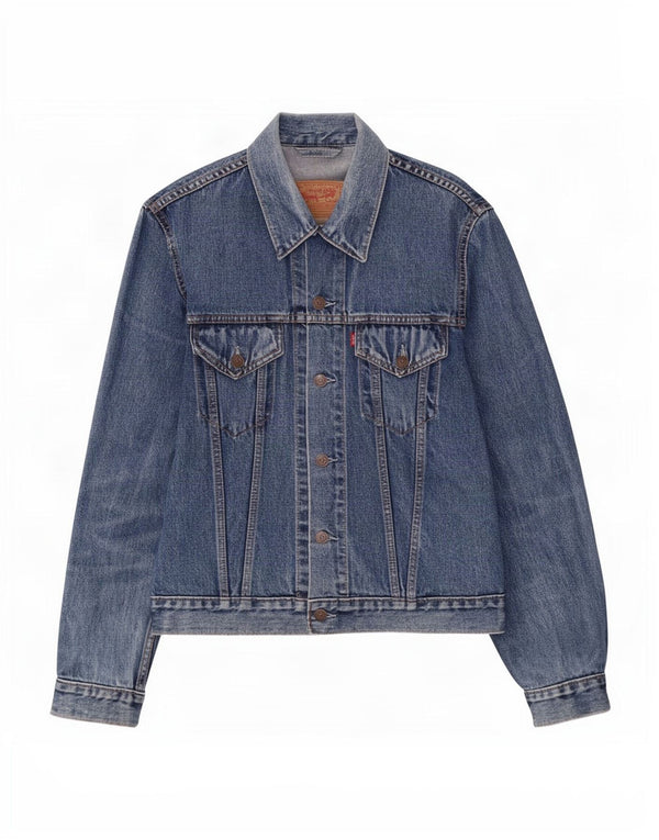 Levi's Herren Jeansjacke UK 40 Large Blau Baumwolle