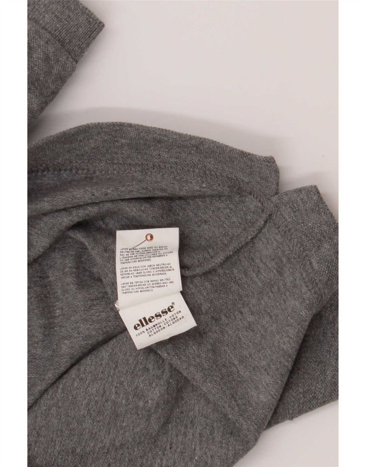 Ellesse Herren Poloshirt 2XL Grau Baumwolle
