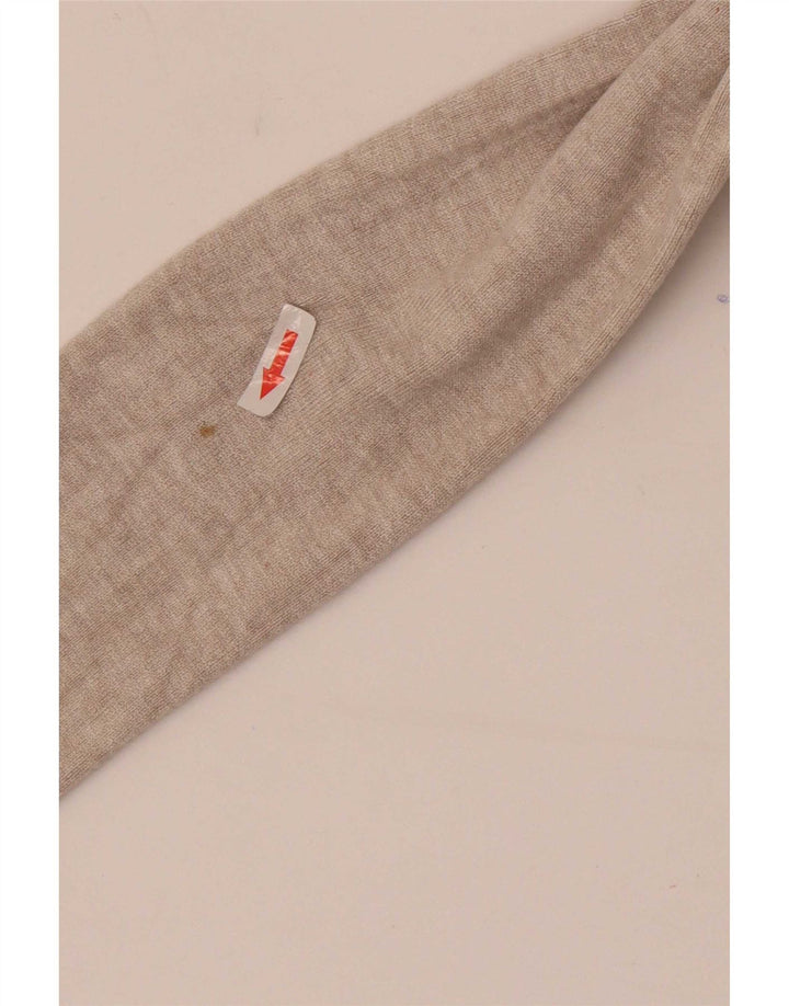 Zara Damen Longline Open Cardigan Pullover UK 8 Small Beige