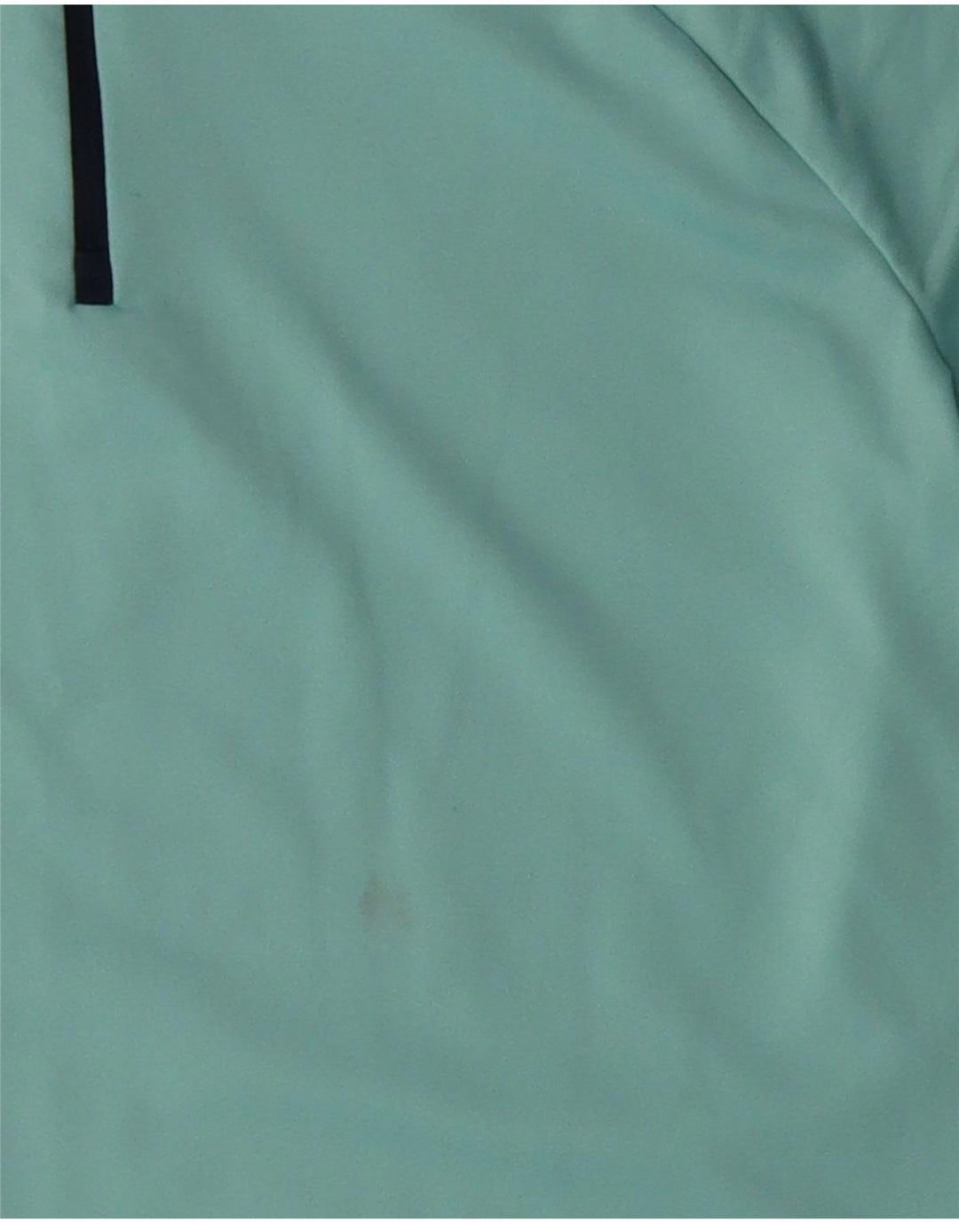 Nike Womens Dri Fit Zip Neck Pullover Trainingsanzug Top UK 16 Large Türkis