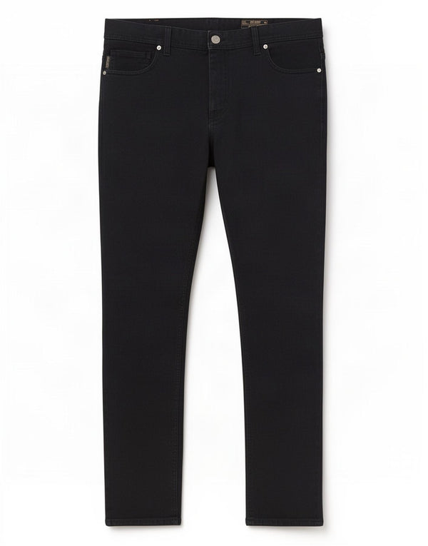 Jack & Jones Mens Slim Fit Casual Trousers W36 L34 Navy Blue Cotton