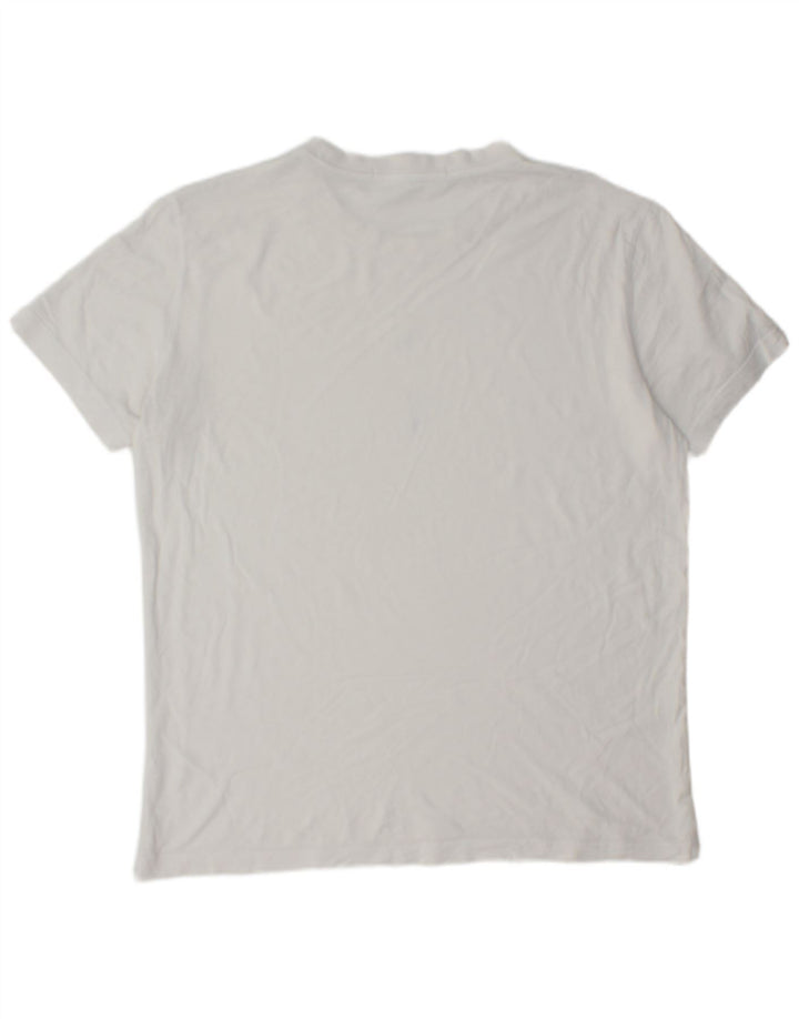 Calvin Klein Jeans Herren T-Shirt Top XL Weiß