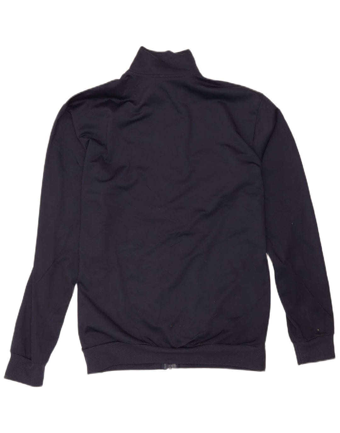 Nike Herren-Trainingsanzug-Top-Jacke aus mittelblauem Polyester in Marineblau