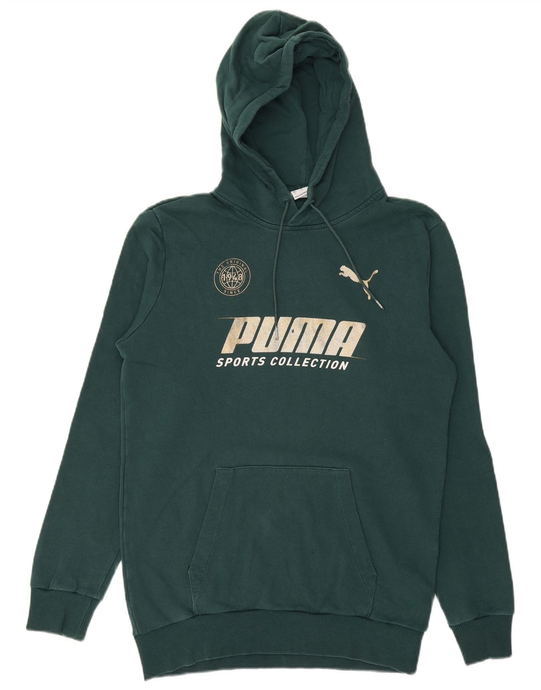 PUMA Herren Graphic Hoodie Pullover Kleine grüne Baumwolle