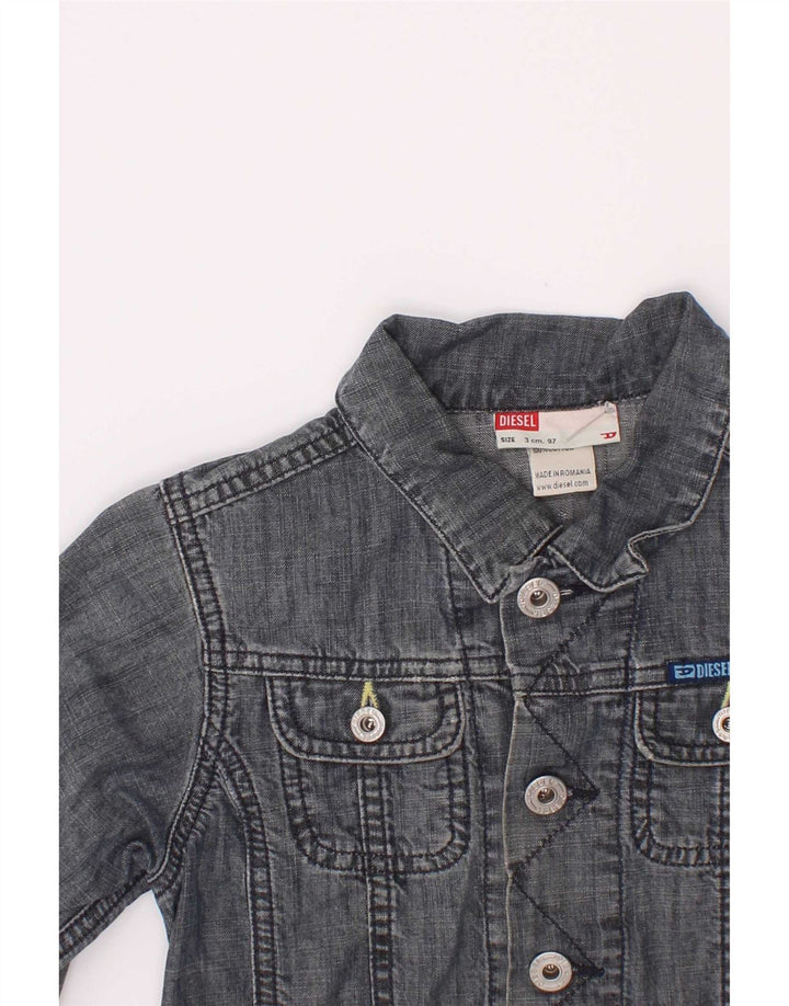Diesel Jeansjacke für Jungen, 2–3 Jahre, blaue Baumwolle