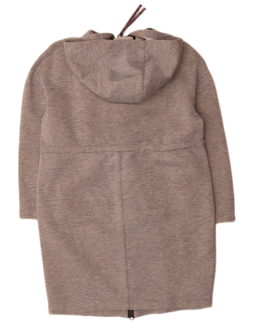 Max & Co. Übergroßer Damen-Mantel mit Kapuze, UK 10, Größe S, grau meliert, Modal