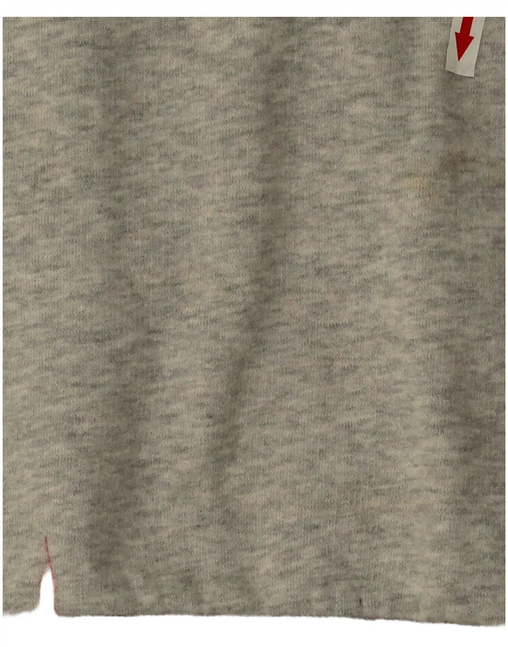 Superdry Damen-Sweatshirt-Pullover in Übergröße, Größe 40, Grau, Baumwolle
