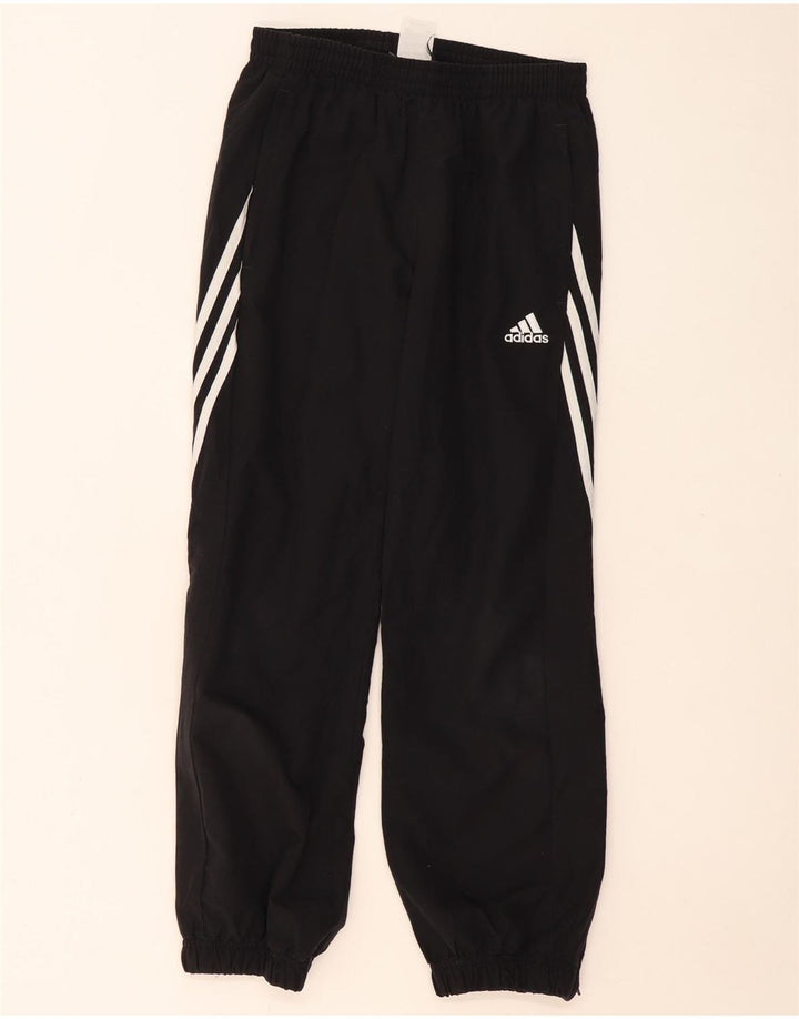 ADIDAS Jungen-Trainingshose, Jogginghose, 11–12 Jahre, Größe L, Schwarz, Polyester