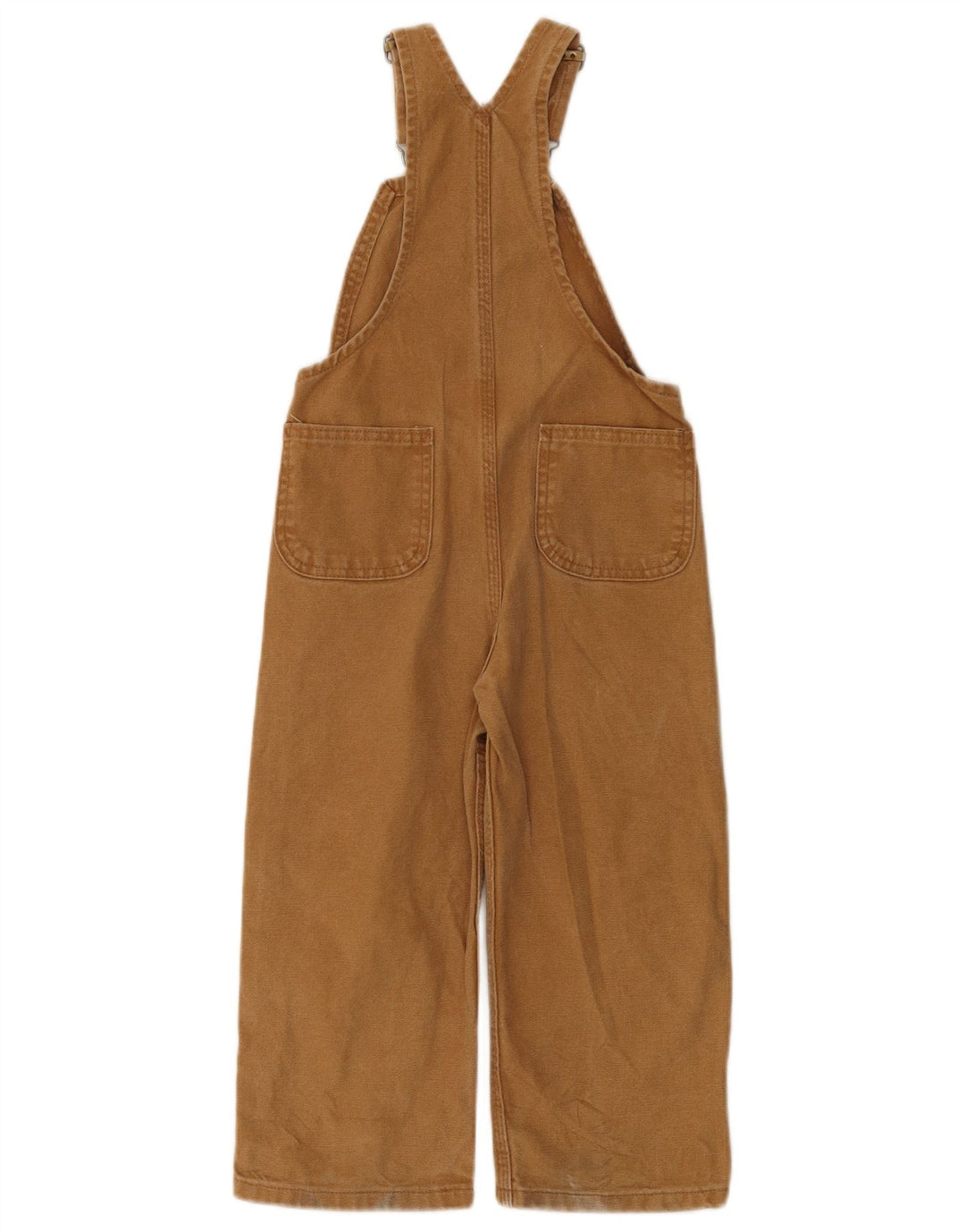 CARHARTT Latzhose für Jungen, 4–5 Jahre, W24, L16, beige Baumwolle