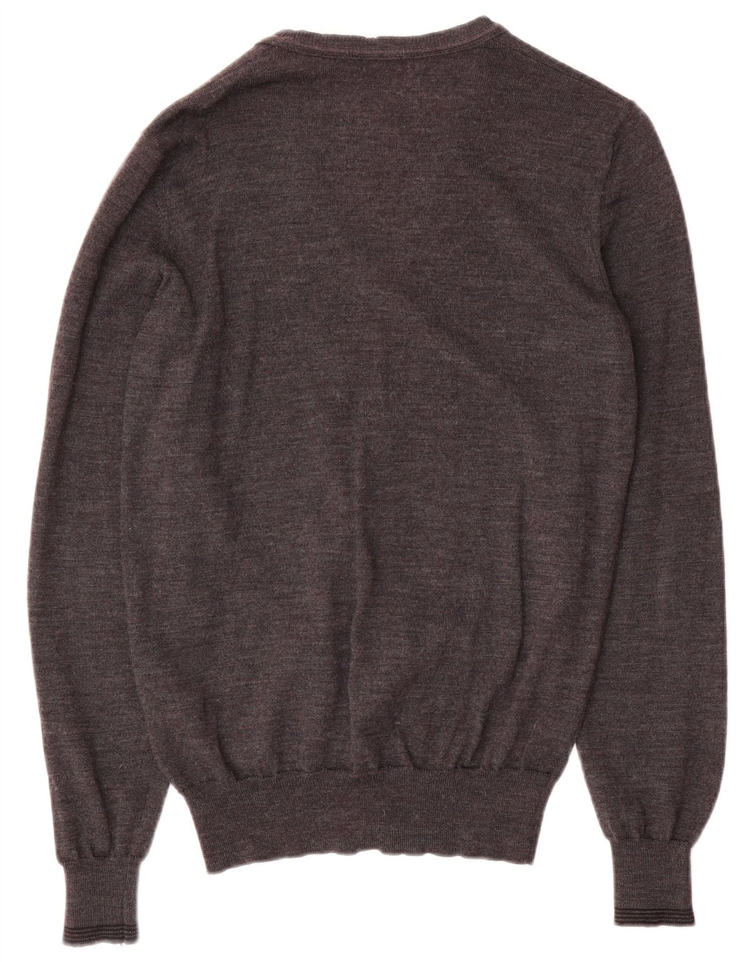 CALVIN KLEIN JEANS Herren-Cardigan-Pullover, groß, graue Merinowolle