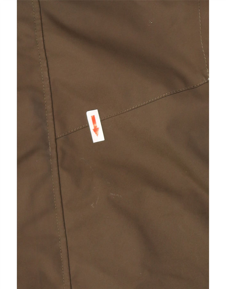 O'Neill Damen-Windbreakerjacke mit Kapuze, UK 14, Größe L, Khaki, Polyester