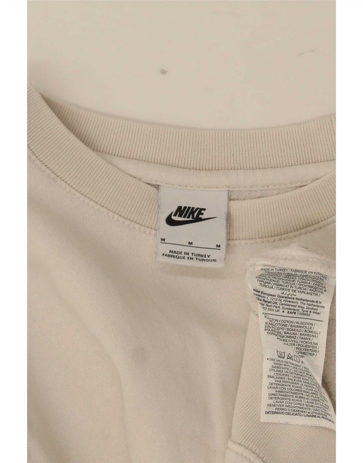 Nike Herren-Sweatshirt mit Grafik, mittelweiße Baumwolle