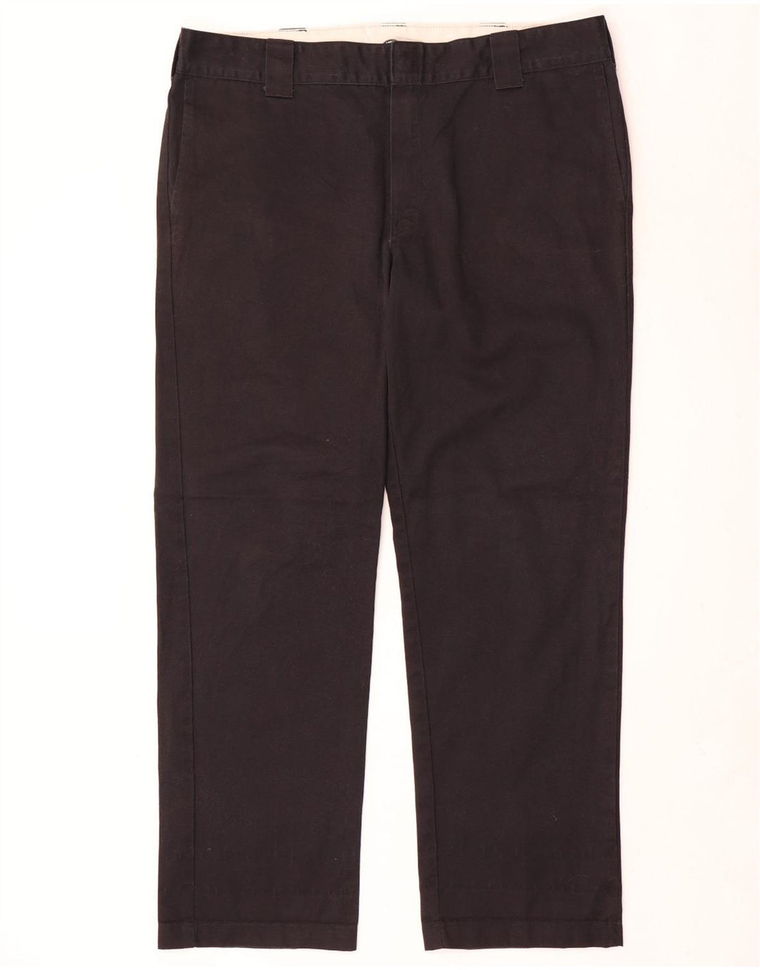 Dickies Slim Straight Chino-Hose für Herren, W38, L32, schwarzes Polyester