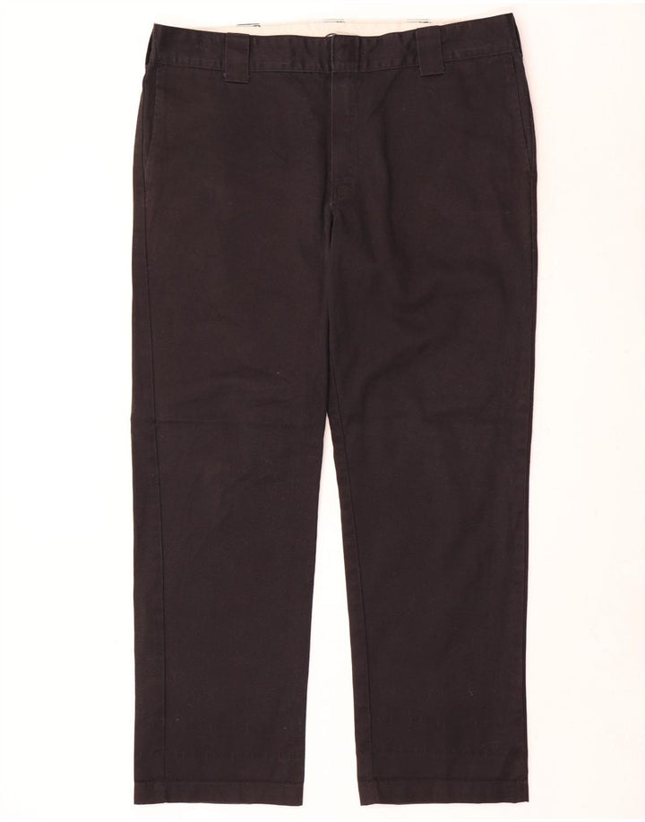 Dickies Slim Straight Chino-Hose für Herren, W38, L32, schwarzes Polyester