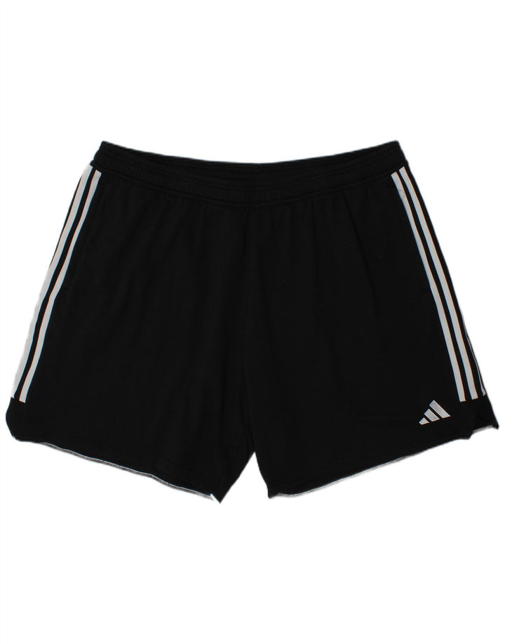 ADIDAS Herren Sportshorts 3XL Schwarz Baumwolle