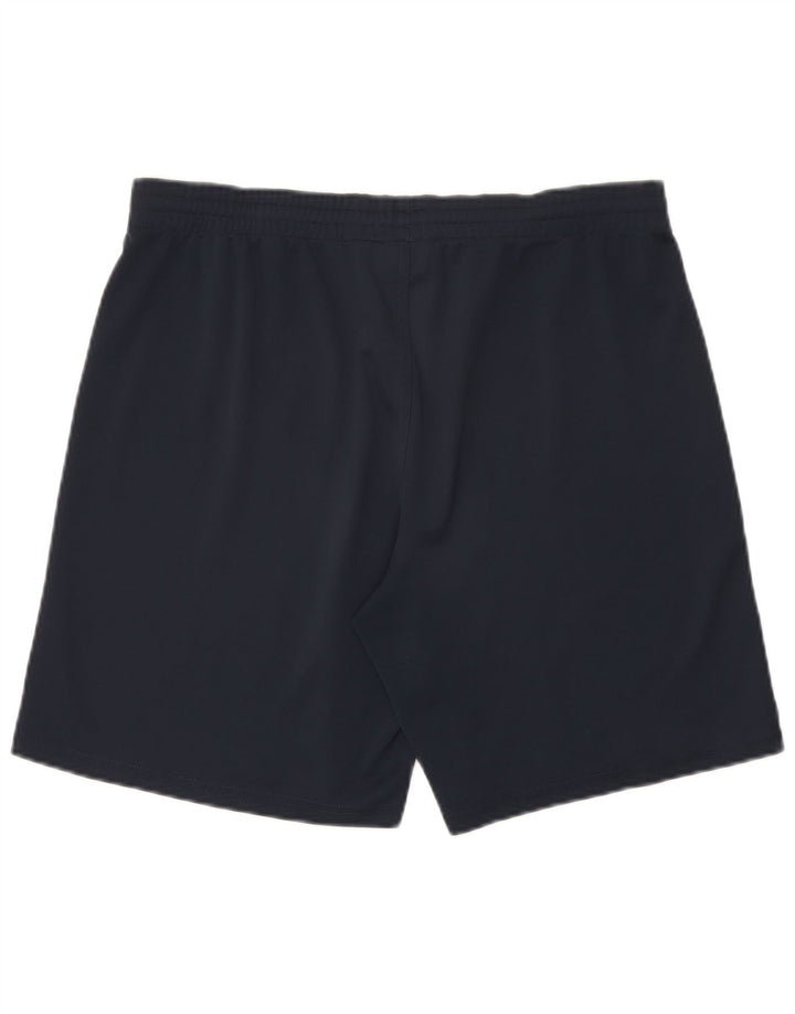 Lotto Herren-Sportshorts mit Grafik, mittelgroß, Marineblau, Farbblock