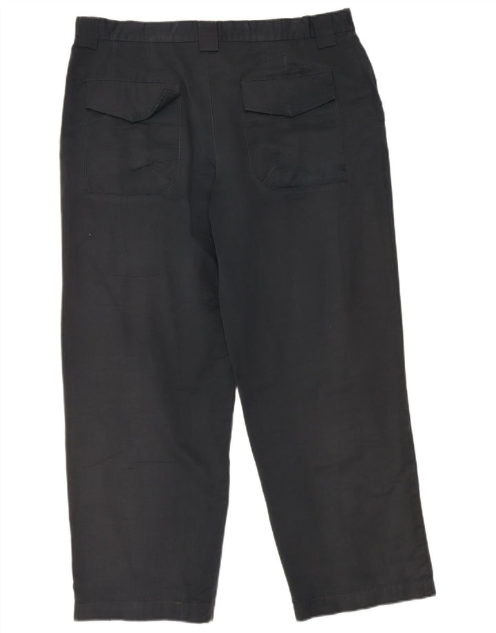 Marks & Spencer Herren Blue Harbour Gerade Chinohose W36 L29 Marineblau