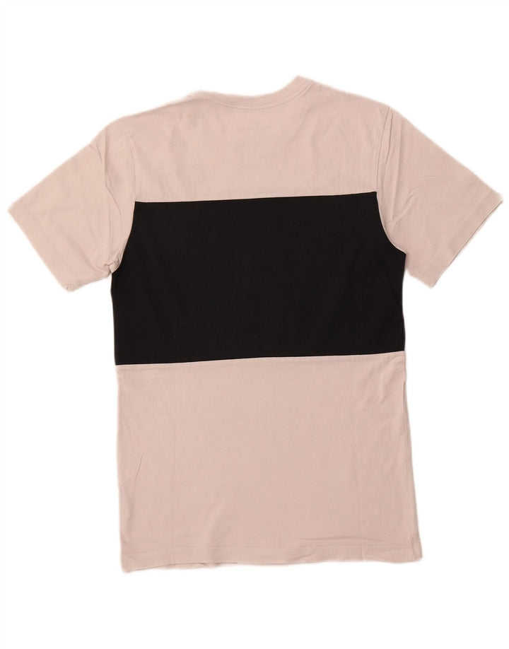 Nike Herren-T-Shirt mit Grafik, XS, Weiß, Farbblock