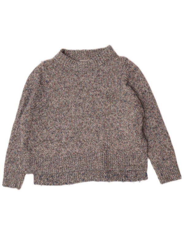 Cos Womens Relaxed Fit Rollkragenpullover Pullover UK 6 XS Grau meliert