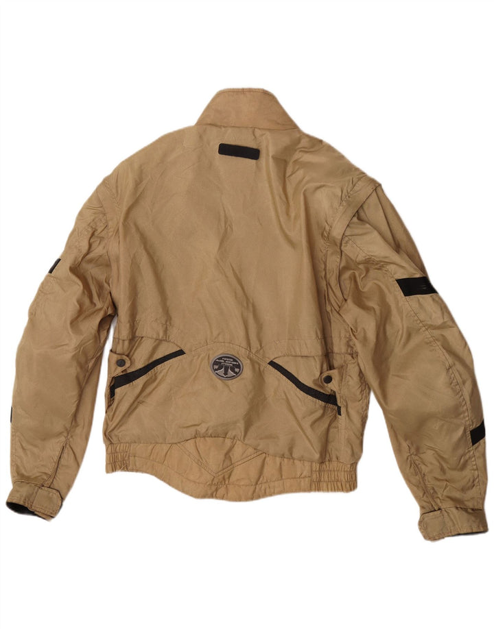 Spidi Herren Racer Jacke UK 38 Medium Beige Colourblock Polyamid