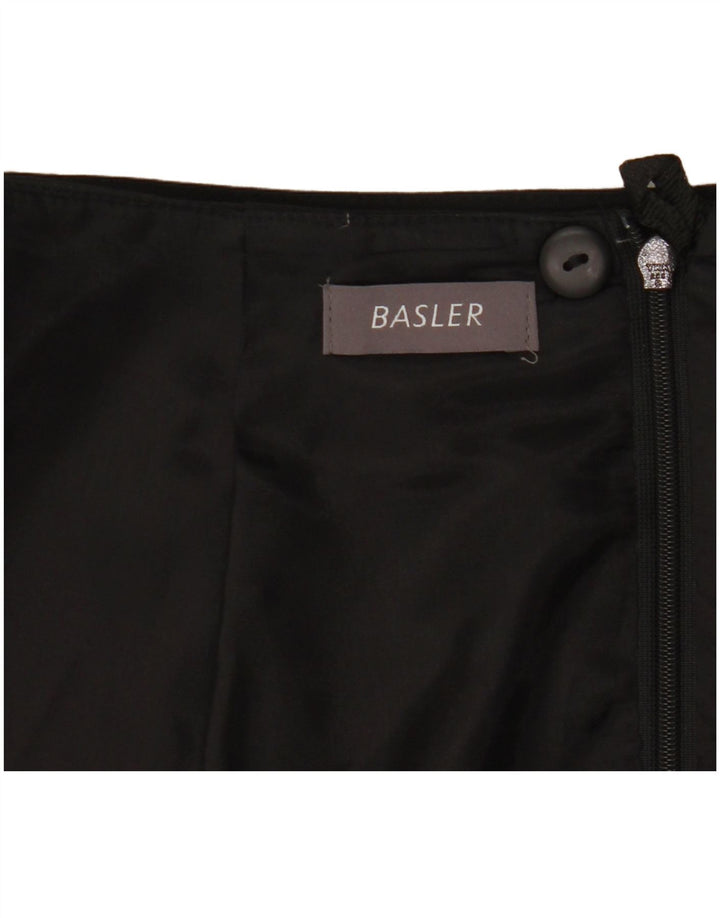Basler Damen Gerader Rock W28 Medium Schwarz
