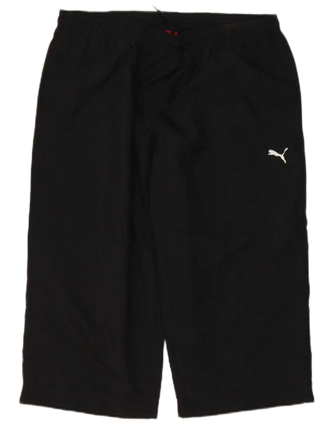 PUMA Herren Capri-Trainingshose, groß, schwarzes Polyester