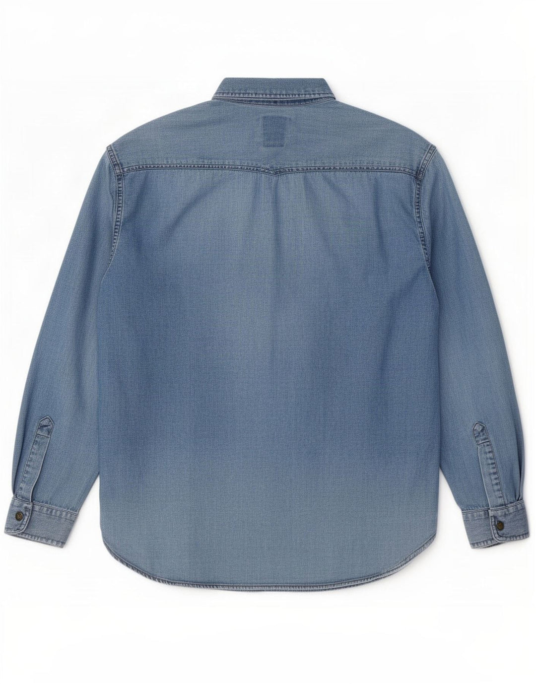Casucci Herren-Jeanshemd, klein, Blau