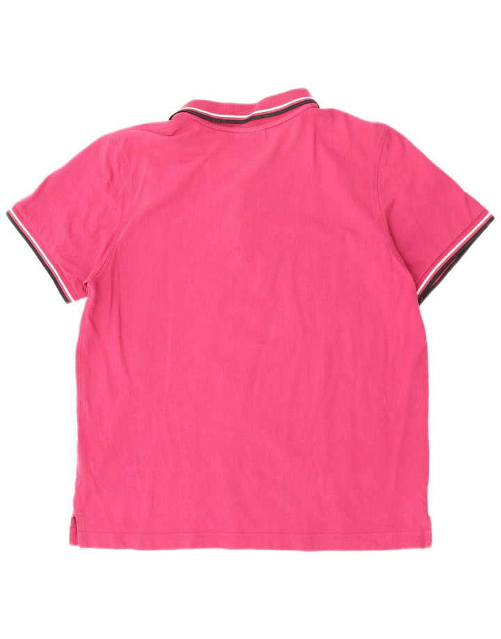 LOTTO Herren-Poloshirt aus mittelrosa Baumwolle