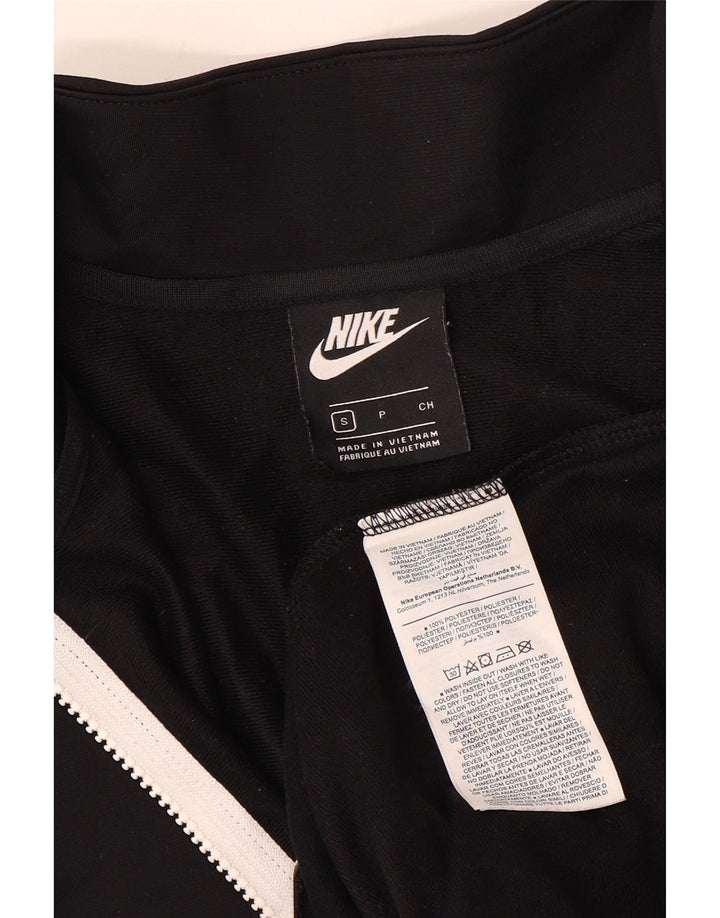 NIKE Damen-Trainingsanzug-Top-Jacke, UK 10, Größe S, Schwarz, Polyester