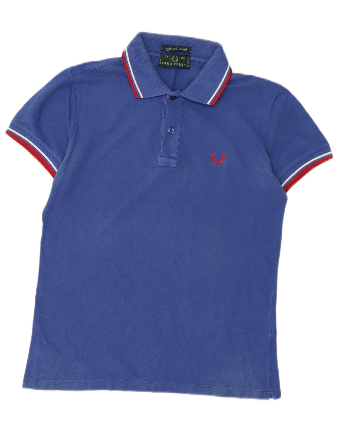 FRED PERRY Herren Poloshirt Small Blau