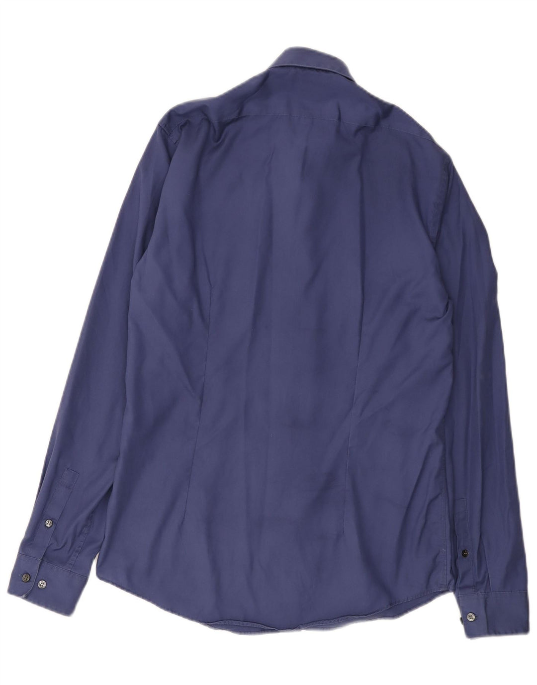 Calvin Klein Herren-Hemd, tailliert, Größe 38 15, Mittelblau
