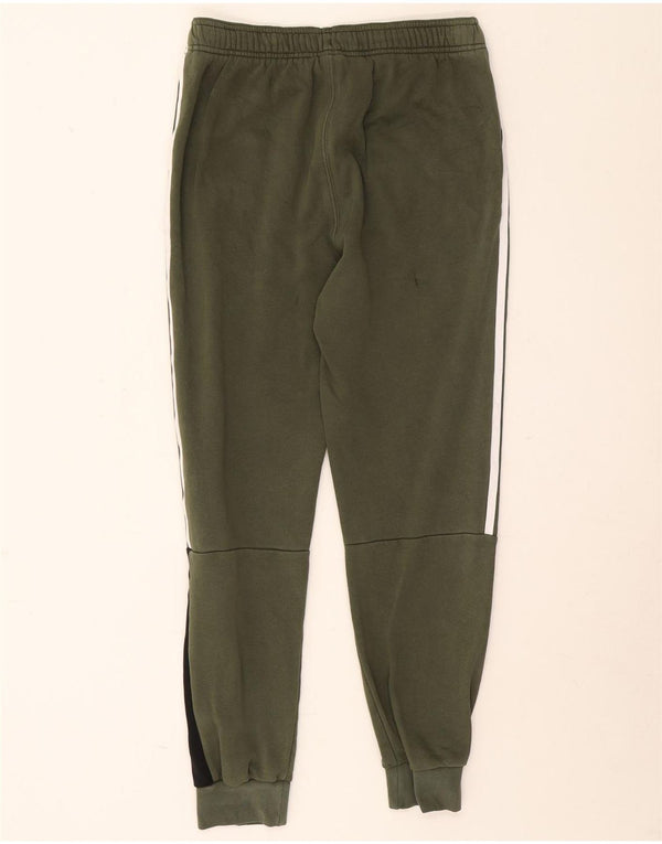 Adidas Jungen-Trainingshose, Jogginghose, 13–14 Jahre, Khaki, Farbblock