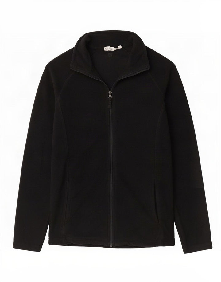 Mountain Warehouse Fleecejacke für Damen, UK 10, Größe S, Schwarz, Polyester