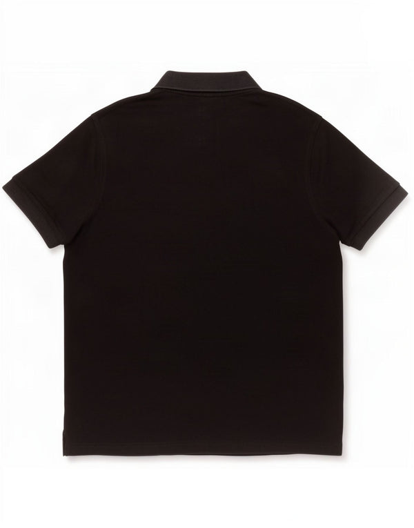 Hugo Boss Herren-Poloshirt mit normaler Passform, 2XL, schwarze Baumwolle