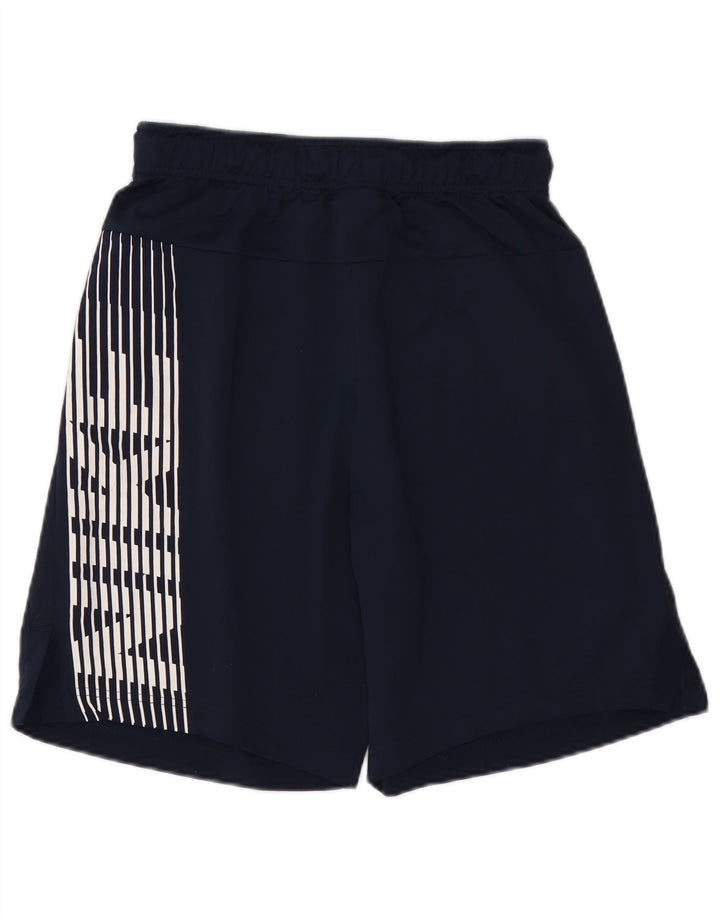 Nike Herren Dri Fit Graphic Sportshorts, Größe S, Marineblau, Polyester