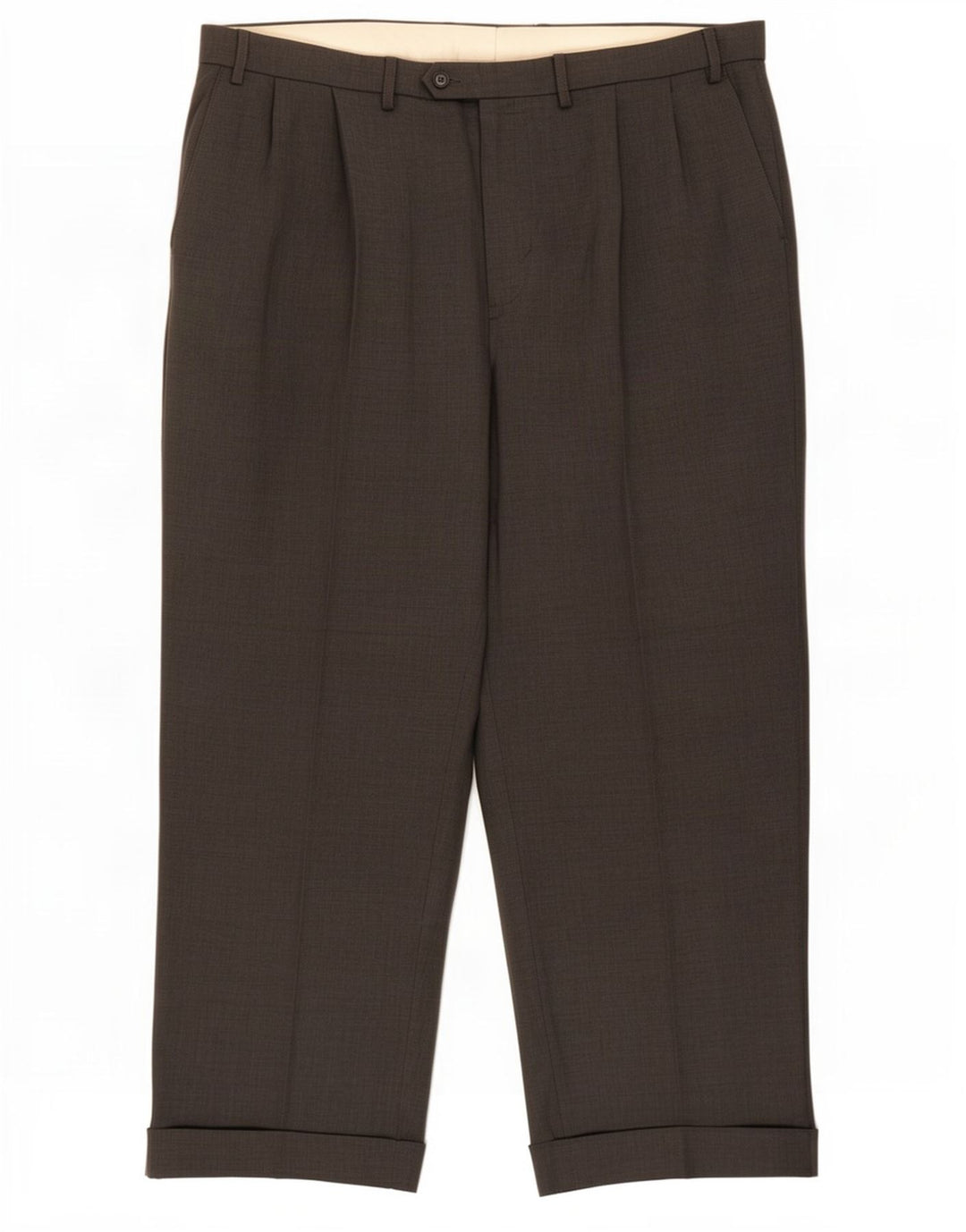 Marks & Spencer Herren-Freizeithose mit Pegged, W40, L29, graues Polyester