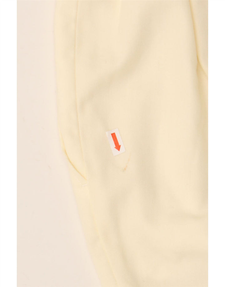 VINTAGE Damen Chinoshorts W26 Small Off White