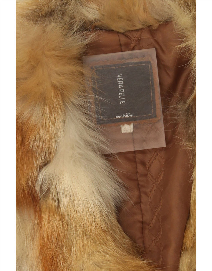 Conbipel Damen Wildlederjacke IT 48 XL Beige Leder