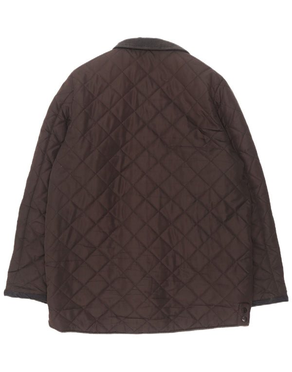 Pierre Cardin Herren Steppjacke UK 44 2XL Braun Polyester
