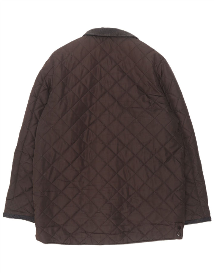 Pierre Cardin Herren Steppjacke UK 44 2XL Braun Polyester