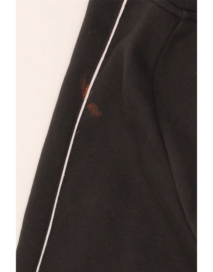Adidas Herren Kapuzenpullover Mittelschwarz Baumwolle