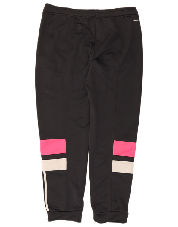Adidas Damen Climalite Trainingshose Jogger UK 16/18 Large Schwarz