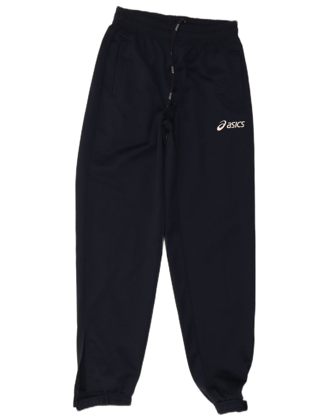 Asics Herren-Trainingshose, Jogginghose, klein, marineblau, Polyester